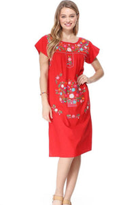 Women's Red Dress