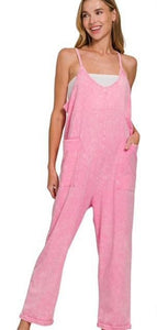 Candy Pink Jumpsuit