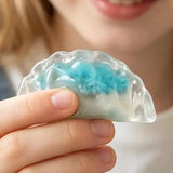 3pcs Steamed Bun Squishy with Led Light