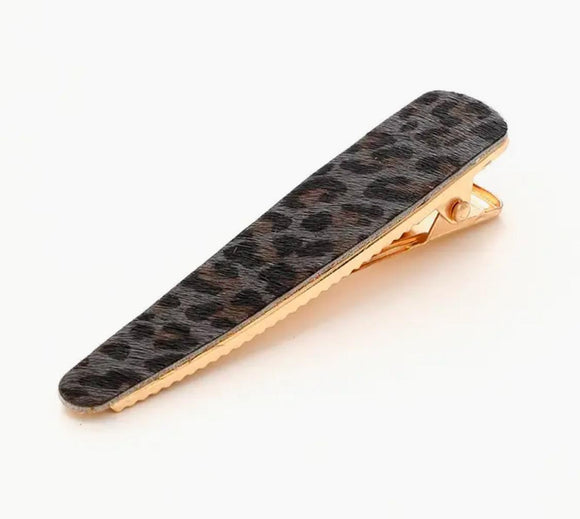 Leopard Hair Clip
