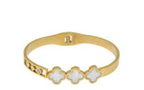 Gold "Van Cleef" Dupe Bangle