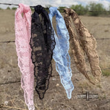 Brown Dolled Up Lace Wild Rags