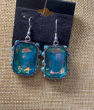 Colored Pendant Earrings