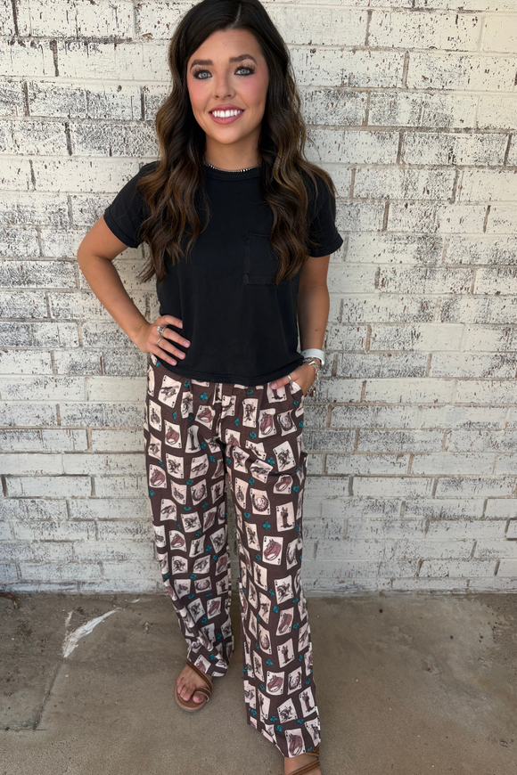 Luck Of The Brand Boxer Pants