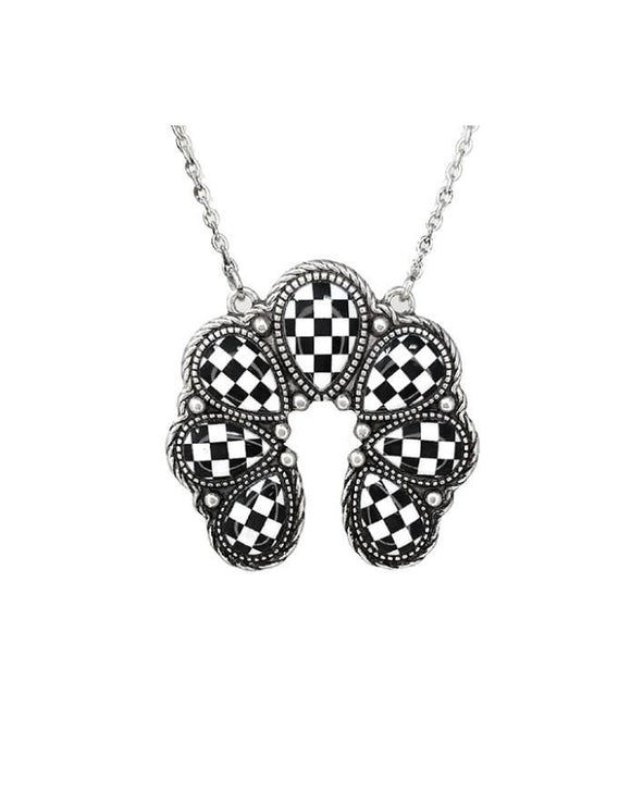 Squash Checkered Necklace