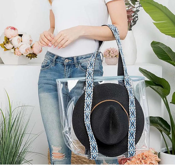 Clear Aztec Bag