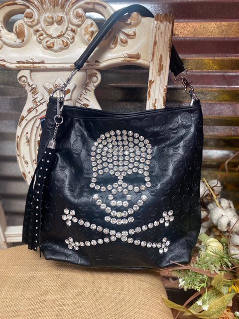 Skull Hobo Handbag