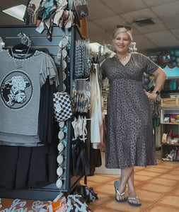Wrap Front Pocket Lily Dress