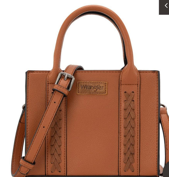 Brown Mini Wrangler Purse