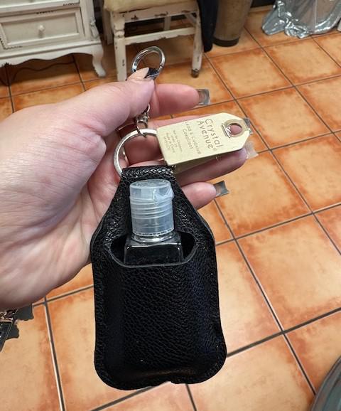 Black Hand Sanitizer Holder