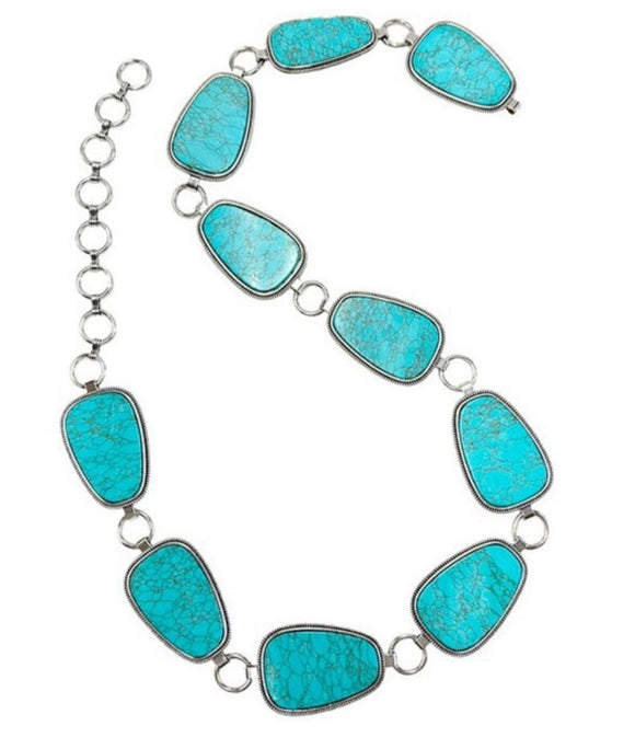 Turquoise Concho Belt