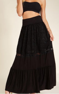 Lace Maxi Skirt