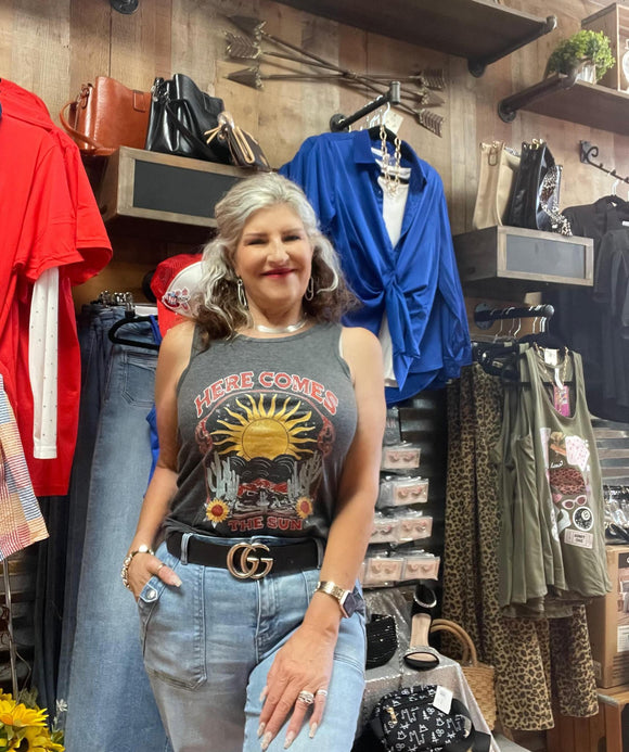 HERE COMES THE SUN TANK TOP