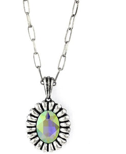 AB Silver Necklace