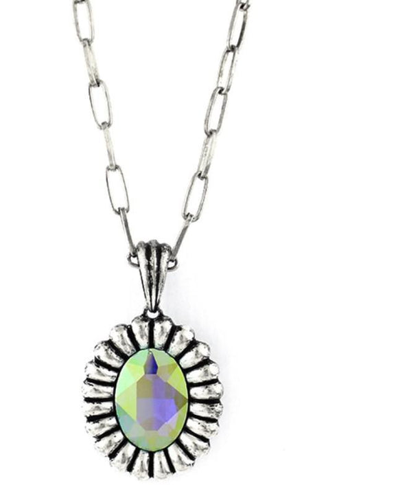 AB Silver Necklace