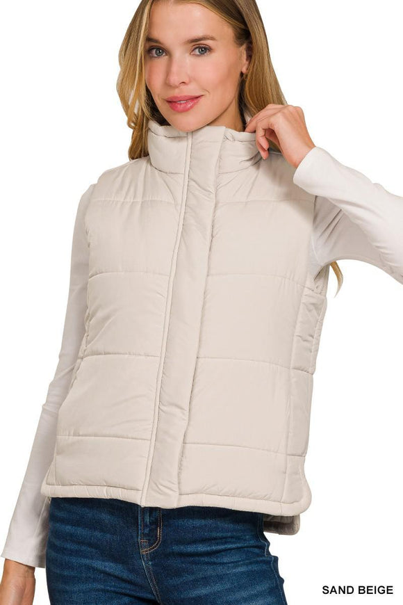 Sleeveless Quilted Vest