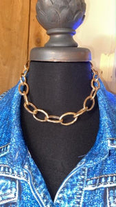 Washed Gold Necklace