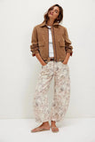 Relaxed Fit Graphic Print Denim Jeans