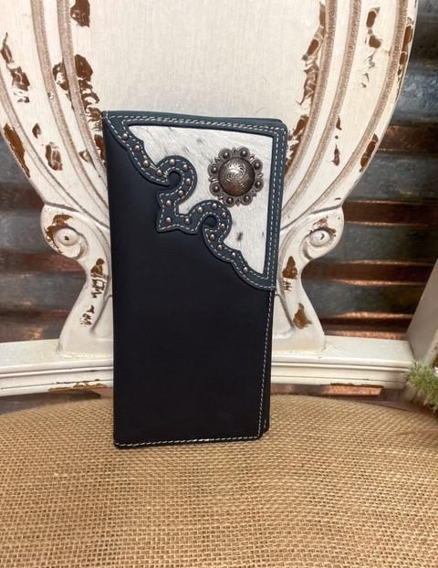 Mens Black Cowhide Wallet