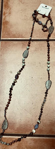 Long Animal Print Necklace
