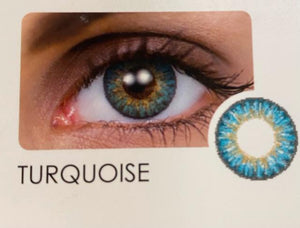 Turquoise Beauty Secret Contacts