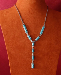 Long Turquoise Necklace