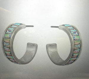 AB Hoop Earrings