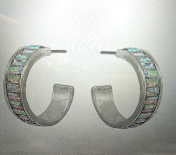 AB Hoop Earrings