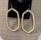 Long Oval Earrings