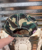 Camo "queen of the camper" Cap