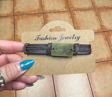 Cross Leather Thread Bracelet