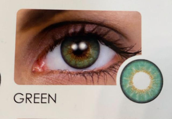 Green Beauty Secret Contacts