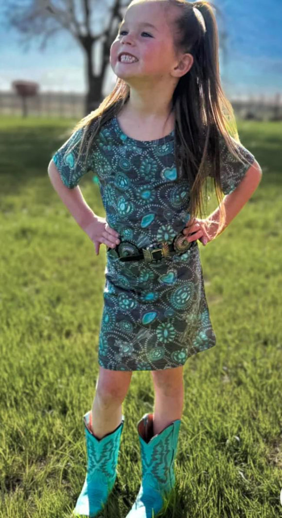 Navajo Country Kids Dress
