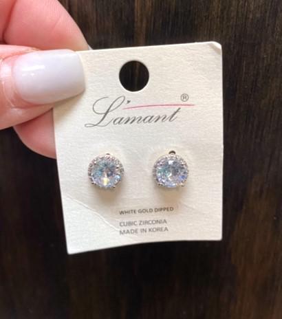 Small Clear Studs