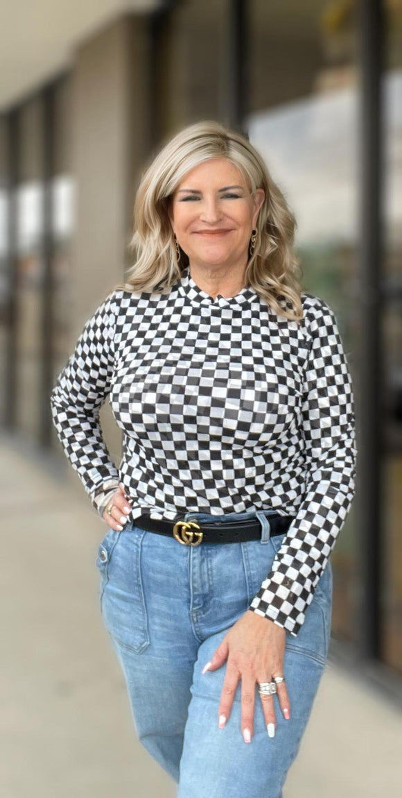 Checkered Dress It Up