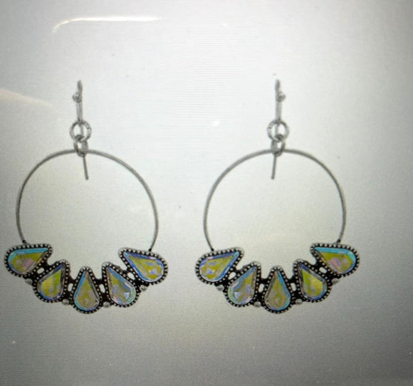 Hoop AB Earrings
