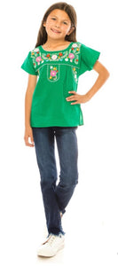 Kids Green Top