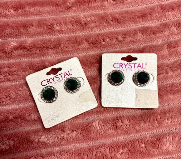 Green Medium Studs