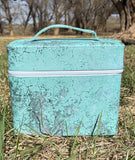 Turquoise Herd Makeup Box