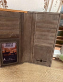 Brown Cowhide Mens Wallet