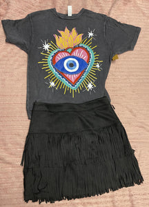 Eye Conic Heart Tee