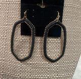 Long Oval Earrings