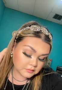 Gold Clear Headband
