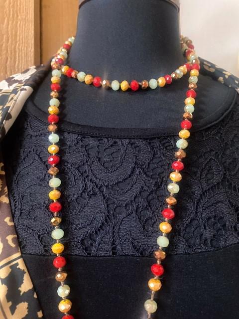 Multi Beaded Necklace