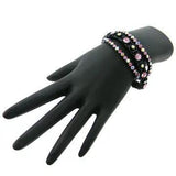 3-pcs Stretch Crystal Bracelet