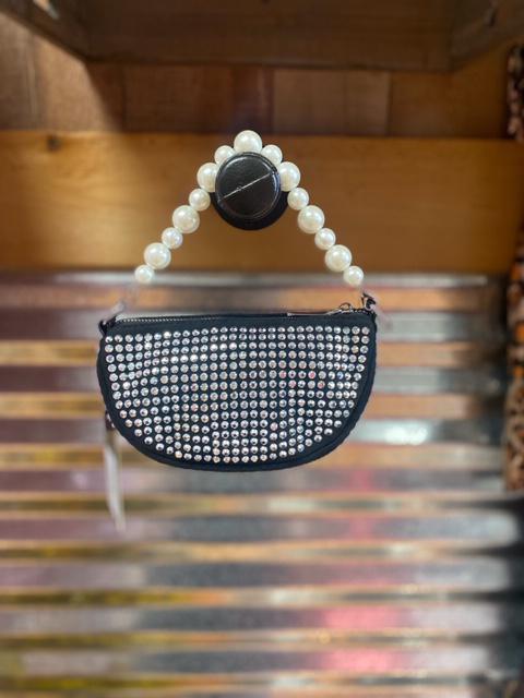 Pearl and Rhinestone Evening Bag
