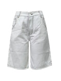 Versatile Button  Denim Shorts