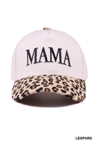 Mama Two Tone Canvas Cotton Cap
