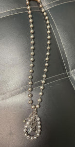Silver & Clear Necklace