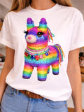 Jeweled Collar Piñata On White or Natural Crew